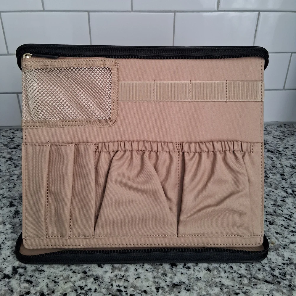 Levenger Levtex Portable Office Folio Brown